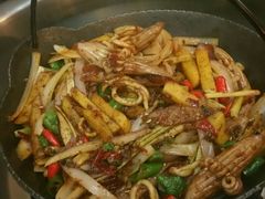 干锅鱿鱼-土连锅·现熬养生汤锅(梁家巷店)
