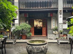 -梅贻琦先生旧居民国茶楼 过桥米线