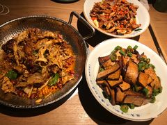 皇帝椒炒香干-吃饭皇帝大土家民族菜(正大广场店)