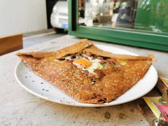 巴黎火腿鸡蛋芝士蘑菇可丽饼-RAC BAR(安福路店)