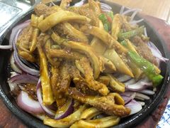 鐵板牛肚-西北朗益和穆斯林餐厅