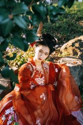 点击看大图 -红颜印画古风汉服艺术摄影