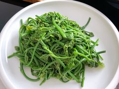 清炒丝瓜尖-纳地素食(石门公园店)