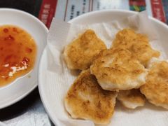 香煎鲜墨鱼饼-牛记咖喱美食(十月初五日街店)