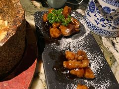 糖醋里脊-绿茶餐厅
