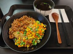 秘制小龙虾拌面-贡梅老面馆·蟹粉面·无锡特色小吃(南长街主推店)