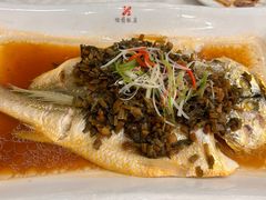 雪菜小黄鱼-怡园饭店-餐厅(四望亭店)