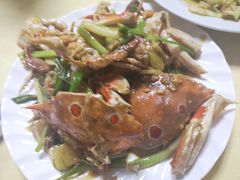姜葱炒蟹-阳江餐厅·30年老字号·粤菜海鲜大排档