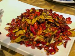 干椒炒牛肝菌-醉云喃