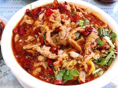 水煮牛肉-北大地皖峰饭馆