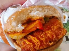 大盘鸡风味麦辣鸡腿汉堡-麦当劳(CP静安店)