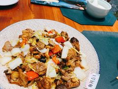 肉炒草原蘑-如亿蒙餐