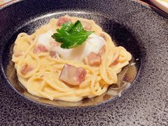 奶油培根意大利面-斯比特花园西餐厅(东方商厦店)