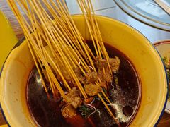 -拈签一笑黄牛肉辣卤串串
