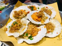 蒜蓉粉丝扇贝-渔家风味·鲅鱼水饺·央视展播·海鲜天津菜(开发区店)