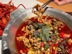 青椒紫苏牛蛙-海岛八号龙虾烧烤田鸡(蓝天路总店)