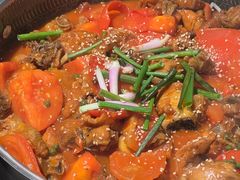 -贵州辣子鸡番茄鸡