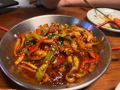 铁板鸡肉鱿鱼-槿Story·韩国料理(望京韩国美食城店)