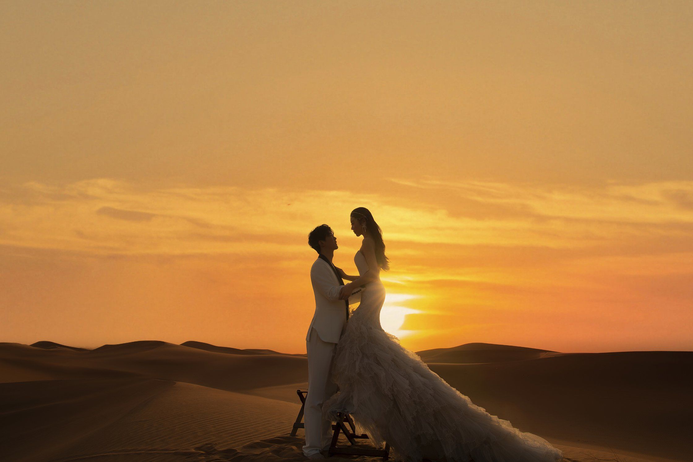 沙漠行记 心动瞬间 | 沙漠婚纱照