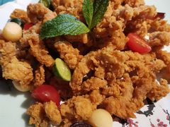 鲜果盐酥鸡-宋庄魁元艺术餐厅