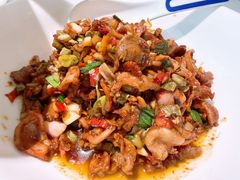酸豆角鸡胗-兰湘子·湘菜小炒(济南领秀城店)