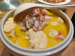 咸虾菌菇煨豆腐-壹零捌道·北京烤鸭(车公庄店)