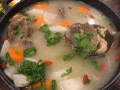 羊蝎子汤-塔里木的羊·新疆特色餐厅(钱湖北路店)