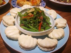 椒蒿肉丝荷叶饼-胖老汉椒麻鸡清真新疆菜(西御街店)