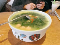 野菜虾滑汤-品味泸沽湖•民族特色菜(大落水店)