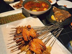 烤鸡中翅-枪火串烧·东北特色烧烤(罗湖总店)