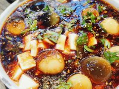 皮蛋拌豆腐-阿泽禧烤肉(民兴花园店)