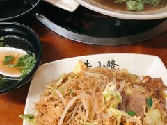 牛肉鸡蛋炒粉干-牛小隆牛肉面馆(四牌楼店)