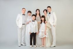 -时光纪亲子全家福照相馆(静安店母女写真父母纪念照)