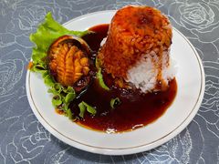 鲍鱼捞饭-龙香居海鲜家常菜饭店·特色驴肉·古城浑锅