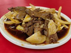 洋葱拌牛肉-乐天拉面(桃花街店)