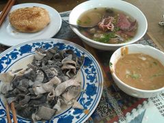 爆肚之羊散丹，芝麻烧饼，羊杂汤，一共38元-东兴顺爆肚张