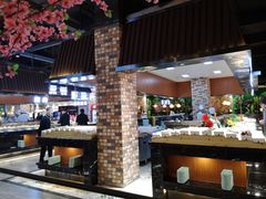 自助取餐区-九寸花汀海鲜烤肉自助(中东迪克店)