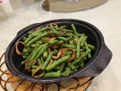 鹅肝酱鲜鱿啫豆角-九大簋家宴(北京路店)