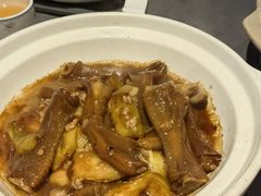 沙茶糯米茄子炆鹅掌-小炳胜(卓悦中心店)