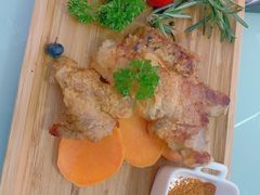 果木熏烤手枪鸡腿-浮游·云巅派对西餐厅(鼓岭旅游度假区店)