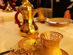 龟兹现煮奶茶配骆驼奶疙瘩-龟兹KUCINA·新疆菜(前滩L+PLAZA店)