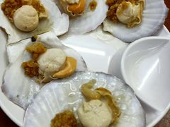 蒜蓉蒸元贝-强记龙虾钳(定安里店)
