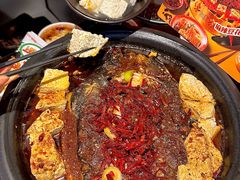 -探鱼·鲜青椒爽麻烤鱼(西南商都店)