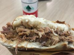 普通腊汁肉夹馍-樊记腊汁肉(竹笆市总店)