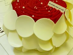 红丝绒泰茶奶油蛋糕-福气鲜活面包·生日蛋糕