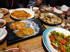 蛤蜊土豆饼-永红源·啤酒烧烤海鲜大排档(台柳路店)