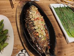 铁板鲫鱼-丽伟的串·烧烤·砂锅(芝麻街店)