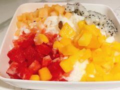 彩虹牛奶绵绵冰-杨小贤芒果绵绵冰(南门口店)