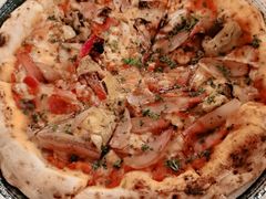 咸肉洋葱蓝芝士披萨-PIZZA BIANCA(民园店)