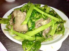 腐乳通菜炒牛肉-兴记菜馆